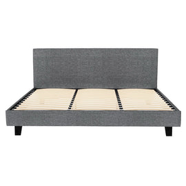 Artiss Bed Frame King Size Grey NEO - RnR Galore