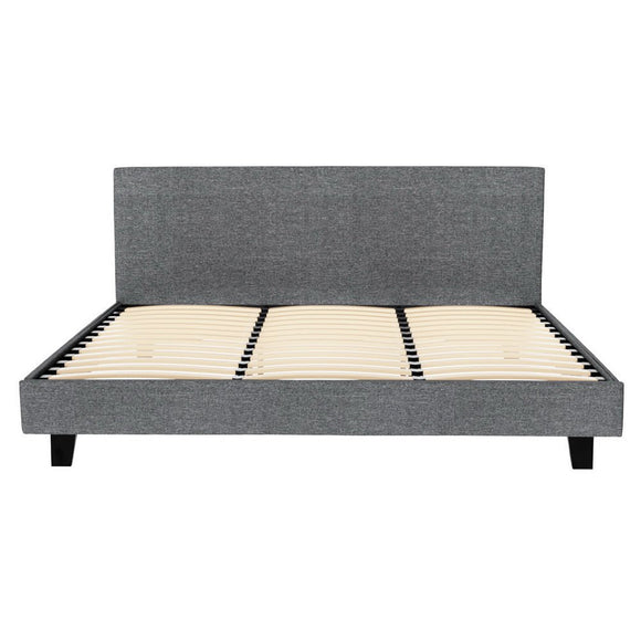 Artiss Bed Frame King Size Grey NEO - RnR Galore