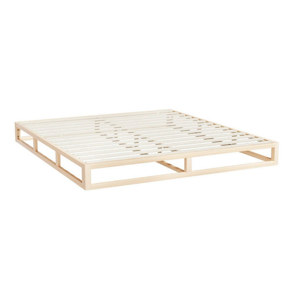 Artiss Bed Frame King Size Wooden Base Mattress Platform Timber Pine KALAM - RnR Galore