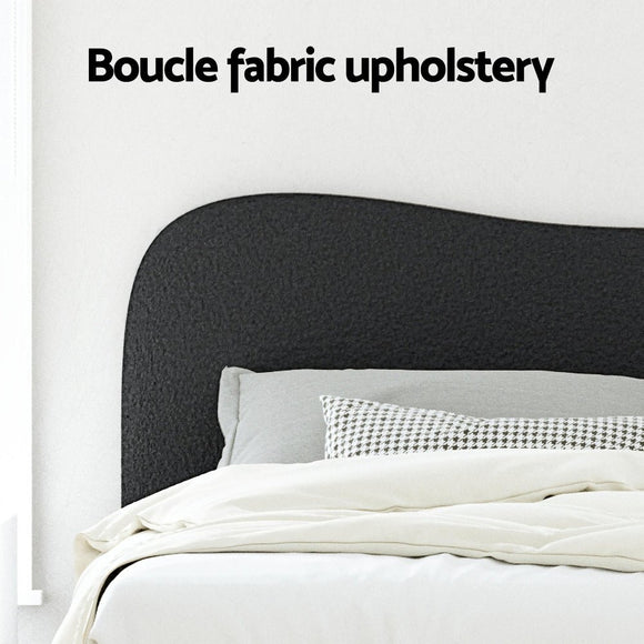 Artiss Bed Frame Queen Size Boucle DARA - RnR Galore