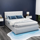 Artiss Bed Frame Queen Size Gas Lift White TIYO - RnR Galore