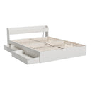 Artiss Bed Frame Queen Size Mattress Base wtih Charging Ports 2 Storage Drawers - RnR Galore