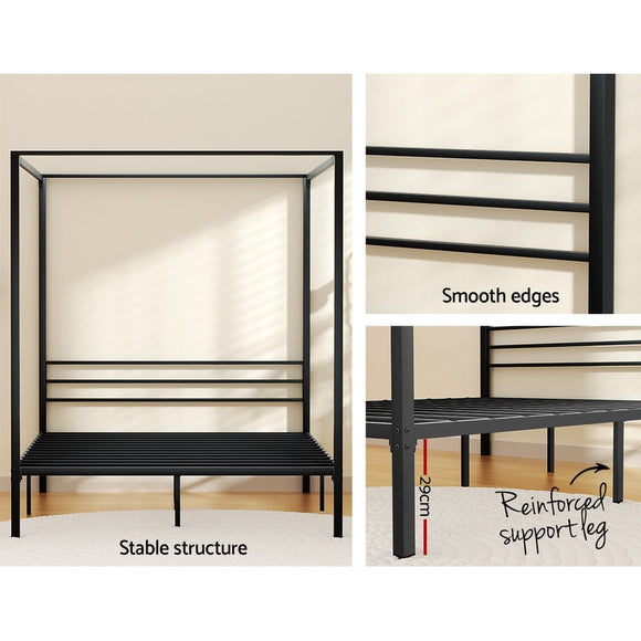 Artiss Bed Frame Queen Size Metal Bed Frame POCHY - RnR Galore