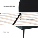Artiss Bed Frame Queen Size Velvet Dark Green OLAN - RnR Galore