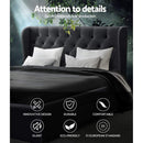 Artiss Bed Frame Queen Size with 4 Drawers Charcoal MILA - RnR Galore