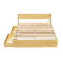 Artiss Bed Frame Queen Size with Charging Ports and 2 Drawers AURA - RnR Galore