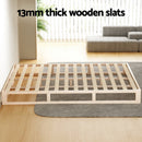 Artiss Bed Frame Queen Size Wooden Base Mattress Platform Timber Pine KALAM - RnR Galore