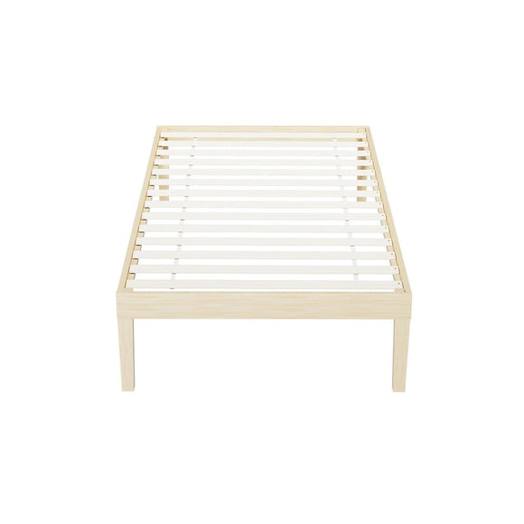 Artiss Bed Frame Single Size Wooden Base Mattress Platform Timber Pine BRUNO - RnR Galore