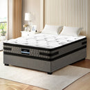 Artiss Bed Frame with 36cm Giselle Mattress Set King Single Gas Lift Base Grey - RnR Galore