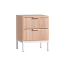 Artiss Bedside Table Drawers Side End Table Storage Cabinet Nightstand Pine LURA - RnR Galore