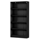 Artiss Bookshelf 5 Tiers ANTON Black - RnR Galore