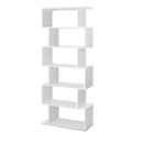 Artiss Bookshelf 6 Tiers - RIVA White - RnR Galore