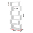 Artiss Bookshelf 6 Tiers - RIVA White - RnR Galore