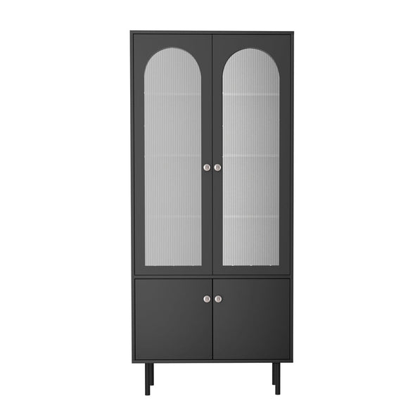 Artiss Buffet Sideboard Cupboard Cabinet Black - RnR Galore