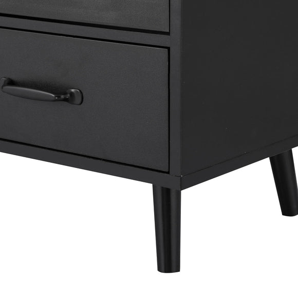 Artiss Buffet Sideboard Double Doors - Black - RnR Galore
