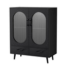 Artiss Buffet Sideboard Double Doors - Black - RnR Galore