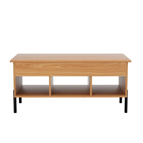 Artiss Coffee Table Lift - top Oak - RnR Galore