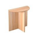 Artiss Coffee Table Semi - circle 48CM Pine Elva - RnR Galore