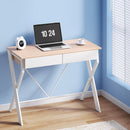 Artiss Computer Desk Drawer Oak 100CM - RnR Galore