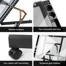 Artiss Drawing Desk Drafting Table Black - RnR Galore