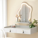 Artiss Dressing Table Floating LED White Daphne - RnR Galore