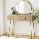 Artiss Dressing Table Set Rattan Frances - RnR Galore