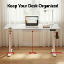 Artiss Electric Standing Desk 140cm Adjustable Height Motorised Home Office Desk Drawer - RnR Galore