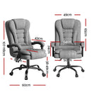 Artiss Executive Office Chair 4 - Point Massage Adjustable Ergonomic Recline Back - RnR Galore