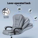 Artiss Executive Office Chair 4 - Point Massage Adjustable Ergonomic Recline PU - RnR Galore