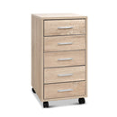 Artiss Filing Cabinet 5 Drawer Office Storage Organiser - RnR Galore