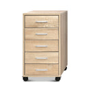 Artiss Filing Cabinet 5 Drawer Office Storage Organiser - RnR Galore