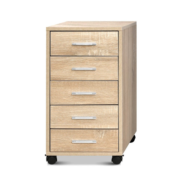 Artiss Filing Cabinet 5 Drawer Office Storage Organiser - RnR Galore