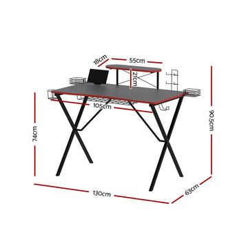Artiss Gaming Desk Computer Desks 105CM - RnR Galore
