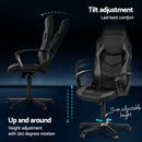 Artiss Gaming Office Chair Computer Chairs Grey - RnR Galore