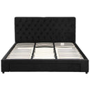Artiss King Bed Frame Storage Charging Station Upholstered 3 Drawers USB Type - C - RnR Galore