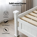 Artiss King Single Bed Frame and Bookshelf - RnR Galore