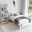 Artiss King Single Bed Frame and Bookshelf - RnR Galore