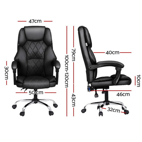 Artiss Massage Office Chair Computer Chairs High Back - RnR Galore