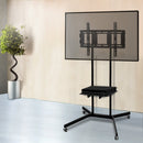 Artiss Mobile TV Stand for 32" - 65" TVs Mount Bracket Portable Shelf Trolley Cart - RnR Galore