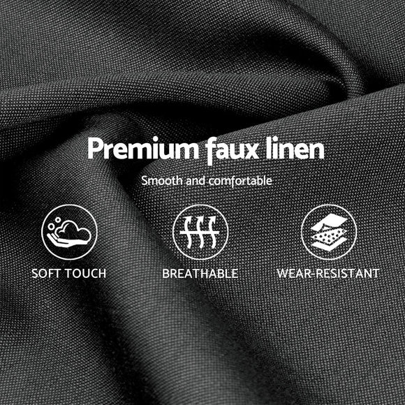 Artiss Neo Bed Frame Fabric - Grey Double - RnR Galore