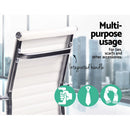 Artiss Office Chair Conference Chairs PU Leather High Back White - RnR Galore