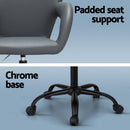 Artiss Office Chair Mid Back Grey - RnR Galore