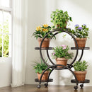 Artiss Plant Stand 6 Tier Metal Flower Pot Rack Wheels - RnR Galore