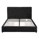 Artiss Queen Bed Frame Storage Charging Station Upholstered 3 Drawers USB Type - C - RnR Galore
