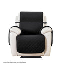 Artiss Recliner Chair Cover 100% Water Resistant Black - RnR Galore