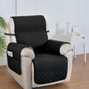Artiss Recliner Chair Cover 100% Water Resistant Black - RnR Galore