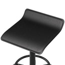 Artiss Salon Stool Square Swivel Chair Black - RnR Galore
