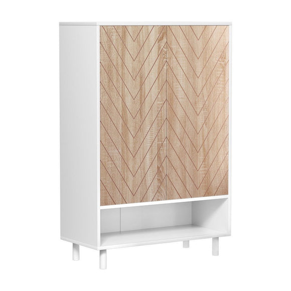 Artiss Shoe Rack Cabinet 24 Pairs 6 - tier White - RnR Galore