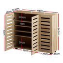 Artiss Shoe Rack Cabinet 30 Pairs Adjustable Shelf - RnR Galore