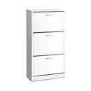 Artiss Shoe Rack Cabinet 36 Pairs Adjustable Shelves Ivy - RnR Galore